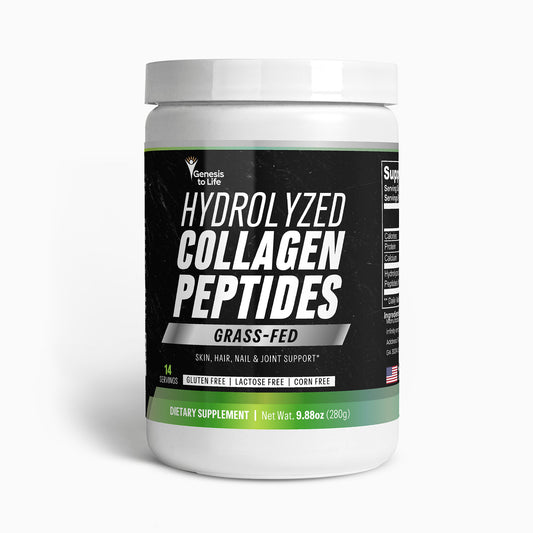 Grass-Fed Hydrolyzed Collagen Peptides – Type I & III