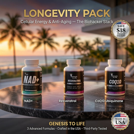 Longevity Pack — Cellular Energy & Anti-Aging