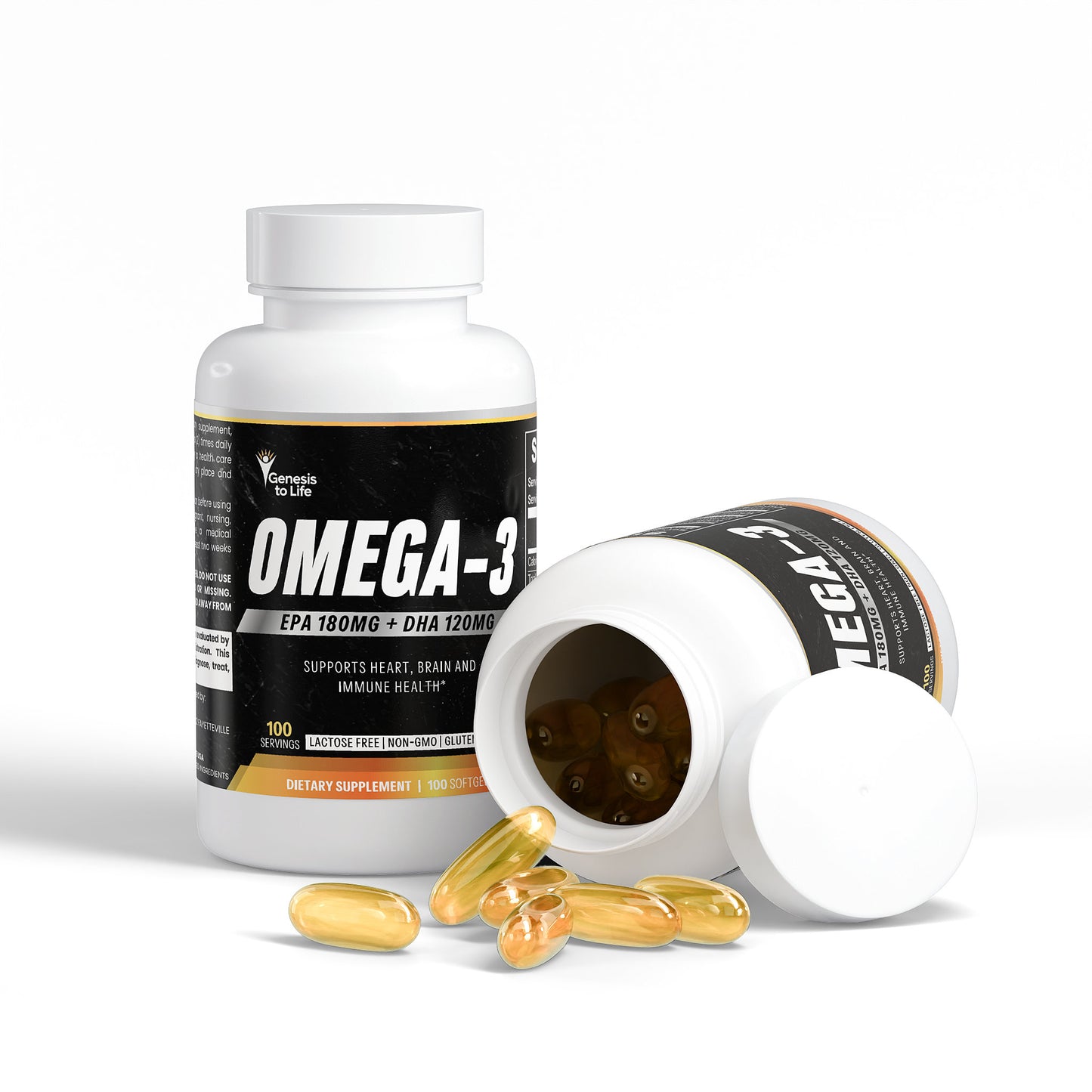 Omega-3 EPA 180 mg + DHA 120 mg