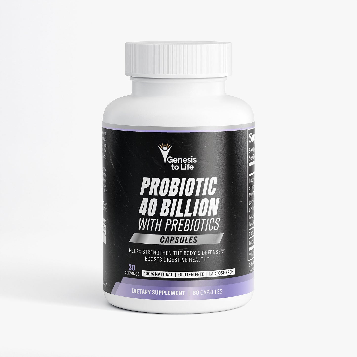 Probiotic 40 Billion with Prebiotics