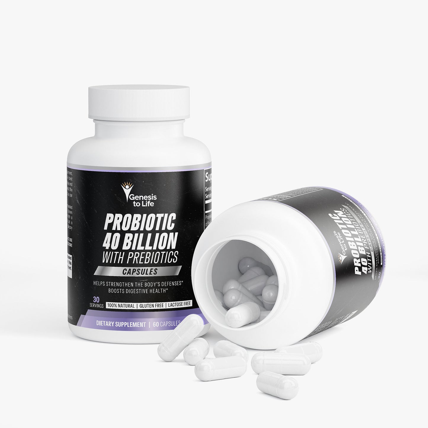 Probiotic 40 Billion with Prebiotics