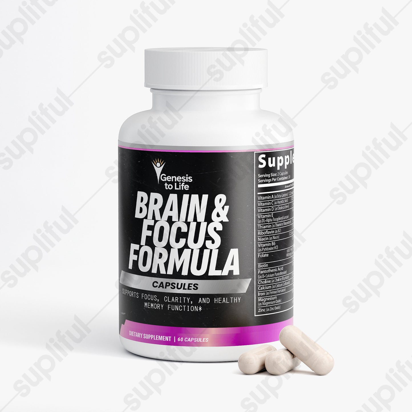 Fórmula para el cerebro y la concentración