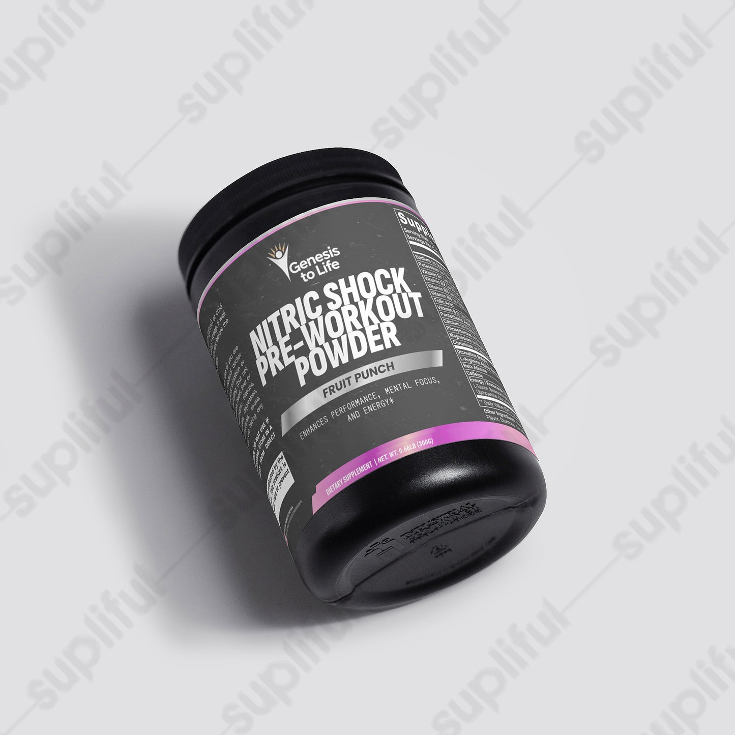 Nitric Shock Pre-Workout Powder (Fruit Punch)