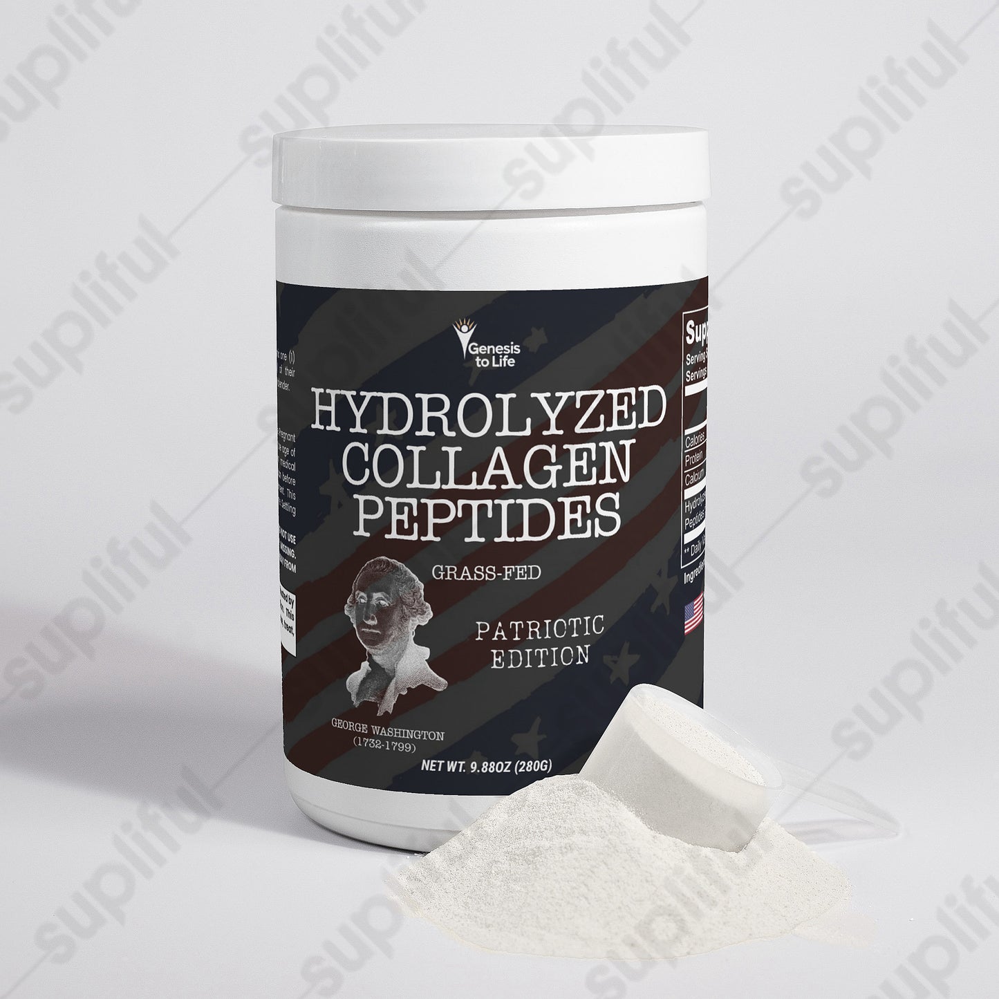 Grass-Fed Hydrolyzed Collagen Peptides – Black Patriot Limited Edition
