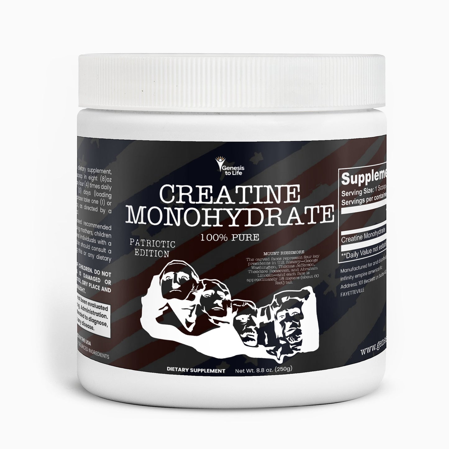 Creatine Monohydrate – Black Patriot Limited Edition