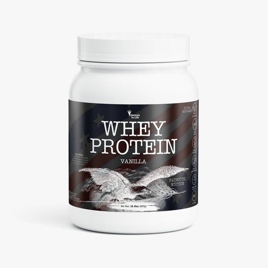 Advanced 100% Whey Protein Isolate (Vanilla) – Black Patriot Limited Edition