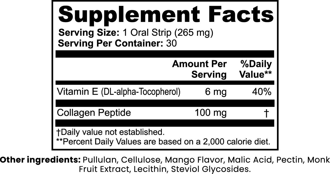 Tiras de colágeno Beauty +